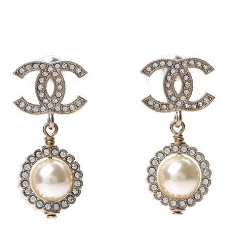 chanel pearl earrings price singapore|chanel earrings for cheap outlet.